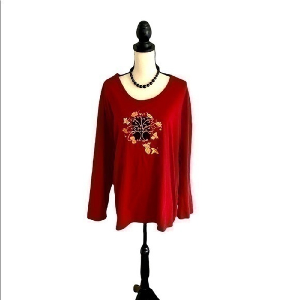 Anthony Richards Fall Leaves Tee 4X